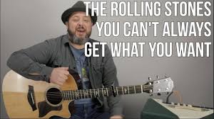 A d you can?t always get want you want. The Rolling Stones You Can T Always Get What You Want Guitar Lesson Easy W Capo Youtube
