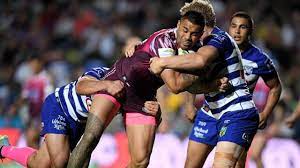 Manly sea eagles lock sean keppie is tackled by the bulldogs mark kolbe/getty images the only thing that's better than 66 points is nil in defence, hasler said. Nrl Highlights Manly Sea Eagles V Canterbury Bankstown Bulldogs Round 22 Youtube