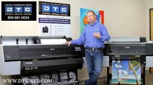 At nearly 200 pounds, you'll require at least three individuals to establish it up and get it into place. Introducing The Epson Stylus Pro 7900 And 9900 Printers Youtube