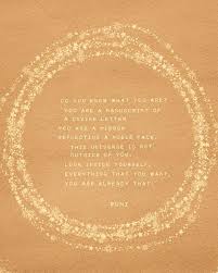 Rumi Quote Divine Letter Do You Know What You Are Poetry Etsy Rumi Quotes Quote Prints Lettering