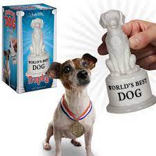 World S Best Dog Trophy Unusual Gifts Teach Dog Tricks Dog Hacks Dogs