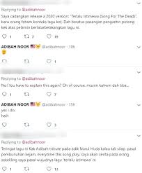 Ku tak tergambar wajahmu sinar mata itu lirik senyumanmu persona yang membelai wajahmu bercahaya memberi bahagia tiap yang memandang hati jadi salju. Lagu Terlalu Istimewa Dah 14 Tahun Tapi Adibah Noor Kritik Ramai Salah Guna Kisah Dunia