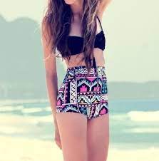 High Waisted Bikinis And Normal One S Cute Swimsuits Cute Outfits Summer Fashion