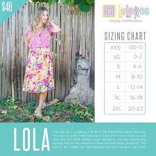 Lularoe Size Chart Lola Bedowntowndaytona Com