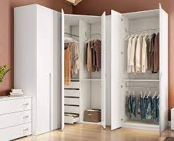 Idee per decorare la casa. Klipick Cabina Armadio Angolare 6 Ante Battenti Modulare Amazon It Casa E Cucina