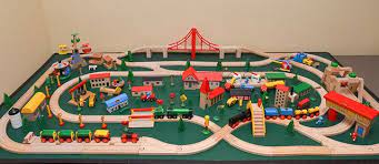 It's all up to you. Brio Wooden Railway Guide Thomas Track Layout Wooden Train Track Train Table Layout
