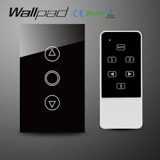 Universe Of Goods Buy Wallpad 118 Us Au Standard Crystal Glass Black Wifi Dimmer Switch Wireless Wifi Dimmer Switch Remote Control Light Remote Light Switch