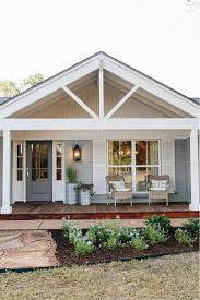 House plan 6967 is a farmhouse with a bit of classical appeal, and it's been designed to deliver what our customers you'll love the 2,252 square feet of open concept living it offers, which quickly made it one of our visitors' favorite southern living house plans. 32 Motivating Ranch Front Porch Ideas Southern Living That Steal The Show Porch Ideas