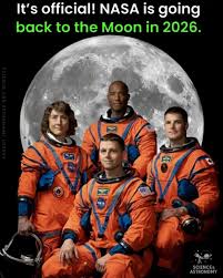NASA CONFIRMS HUMANITY'S RETURN TO THE MOON IN FEBRUARY 2026! 🌙 For the first time in over 50 years, humans are going back beyond Earth's orbit! NASA has officially announced that the