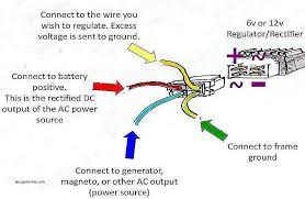 Voltage regulator ext how it works. Image Result For 12v Rectifier Regulator Wiring Diagram Regulators Power Source Wire