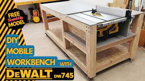 I have a dewalt dw 745. Diy Mobile Workbench With Dewalt Dw745 Youtube
