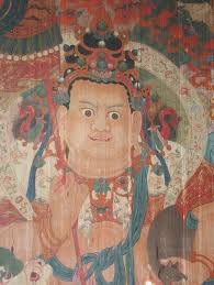 Vaishravana Riding a Lion རྣམ་ཐོས་སྲས། བྱང་ཕྱོགས་སྐྱོང་།