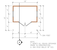 Both hip roofs and gable roofs can be incorporated into modern and historical architectural styles. 8 12 Hip Roof Shed Plans Blueprints For Cabana Style Shed