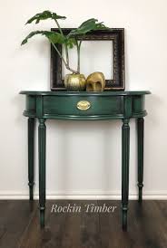 Do you assume console tables half round seems to be great? Soldgreen Black Wood Half Moon Accent Half Circle Etsy Entryway Table Decor Diy Entryway Table Half Circle Table