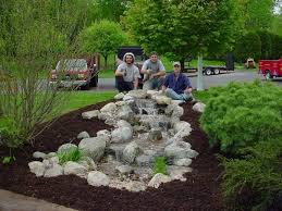 Front Yard Rock Water Falls Visit Us At The Western Mass Home Garden Show 2013 Garden Show Backyard Water Feature Garden Waterfall