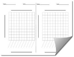 Blank Line Graph Template