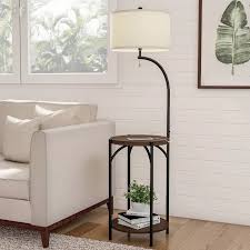 Check out our online store to find designs with elegant classical appeal, romantic bedroom lamps, cosmopolitan glass designs, or trendy transitional table lamps. Floor Lamp End Table Includes Led Light Bulb Modern Rustic White Floor Lamp Floor Lamp Table Rustic Side Table
