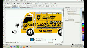 Download modifikasi miniatur truk apk 1.11 for android. Truck Cuting Sticker Desain Kekinina Coreldrawx7 Youtube