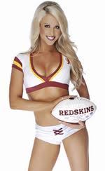 Resultado de imagem para Washington Redskins Cheerleaders