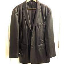 Alfani Leather Jacket Leather Jacket Jackets Leather