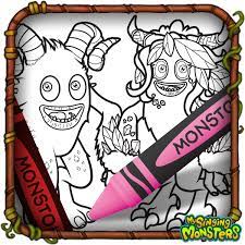 You can use these coloring pages for your children's birthday party, or a small party in the classroom if y. Looking For A New Art Project Why My Singing Monsters Facebook