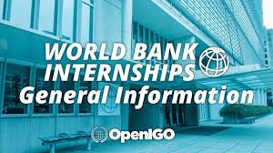The world bank internship programme offers highly motivated individuals an opportunity to be exposed to the mission and work of the wbg in international development. World Bank Internship Program 2020 2021 Get Ready Step To Step