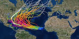 noaa historical hurricane tracks