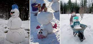 Wer hat eigentlich den ersten schneemann gebaut? Schneemann Bauen Mit Kindern Die Schonsten Schneemanner Freshdads Vater Helden Idole Schneemann Bauen Schneemann Lustige Schneemanner