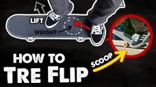 How to Tre Flip - Skateboard Tricks Tutorial (Slow Motion) - How ...
