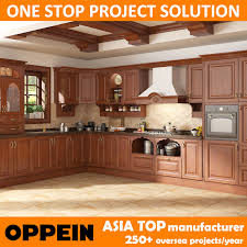 china oppein india style l shape brown