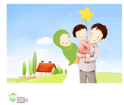 Pregnant mother drawing flower hearts decoration cartoon design. Perspektif Ayah Tentang Peran Dan Tanggung Jawabnya Dalam Keluarga