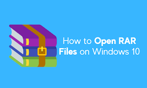 We will walk you through the process, step by step. How To Open Rar Files On Windows 10