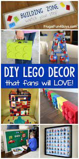Because children's room deserve some design love, too. Awesome Diy Lego Crafts And Room Decor Projects Frugal Fun For Boys And Girls Lego Room Decor Lego Room Lego Bedroom Decor
