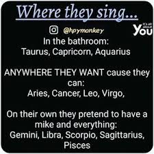The cancer constellation lies between gemini and leo. It S Funny That I Actually Relate To It A Lot I Have A Pretentious Mic In My Hand While I Sing And Th Zodiac Signs Funny Zodiac Signs Gemini Zodiac Signs