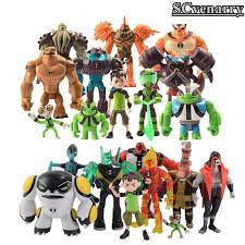 Er stellt jede einzelne seiner spielfiguren vor. Ben 10 Ben Tennyson Vier Arme Grau Angelegenheit Kineceleran Diamondhead Heatblast Pvc Action Figuren Kinder Spielzeug Geschenke Aliexpress