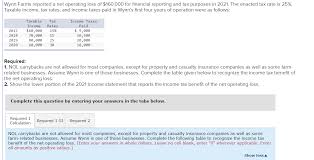 Calculating your net operating loss carryover is not that difficult as you follow the instructions on form 1045, schedule a. Wynn Farms Reported A Net Operating Loss Of 160 000 Chegg Com