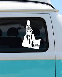 Idaho State Dream Catcher Vinyl Decal Sticker Car Decal Dream Catcher Decal Idaho Decal Idaho Car Decal State Dream Catcher Decal Vinyl Decals Vinyl