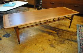 In good original condition with minor wear consistent with age and use. 1960 S Lane Acclaim Coffee Table Circa