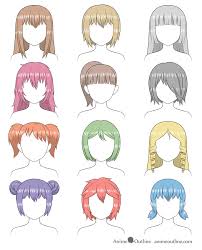 Today, with the help of a few short and simple steps, the team of drawingforall.net will show and tell how to draw anime hair, both male and female. How To Shade Anime Hair Step By Step Animeoutline