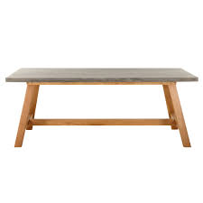 Tavolo Da Giardino Effetto Cemento 8 10 Persone Maisons Du Monde Gartentisch Gartentisch Betonoptik Betongarten