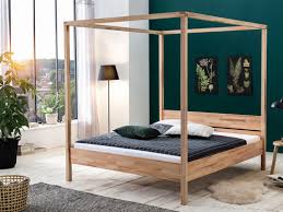 Geprüfte shops versandinfos shopbewertungen günstig, schnell und.das tojo system bett mit den maßen 140 mal 200 zentimeter ist ein wahres raumwunder. Buche Massivholz Himmelbett Bettgestell Doppelbett Futon Bett Sky 140x200 Neu Schlafzimmer Direkt Bestellen