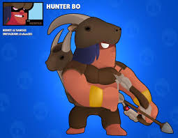 Official stated names are shown in orange and names that apt to the skins (no official name stated) to it will be shown in blue. Skin Idea Hunter Bo Brawlstars