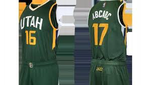 The predominantly black uniform features simplified color bands strikingly. Uni Watch Breaks Down The New Look The Utah Jazz Will Be Bringing Next Season