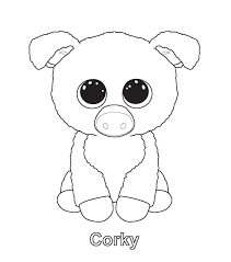 Pin On Beanie Boos Coloring Pages