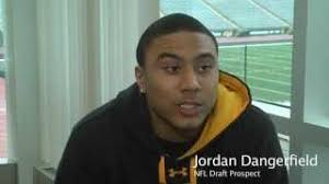 Towson University saftey Jordan Dangerfield prepares for the NFL