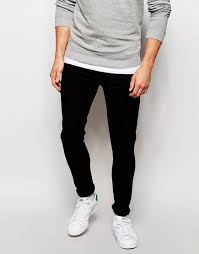 Black Acid Wash Jeans Mens All Black Look For Men With Sneakers People Styles Super Skinny Jeans Denim Jeans Men Mens Jeans
