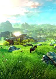Two Zelda Botw Mobile Wallpapers Legend Of Zelda Legend Of Zelda Breath Fantasy Landscape