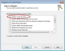 Here's how to delegate write access to this property. Extend Active Directory Delegation Wizard For Tasks Active Directory Faq