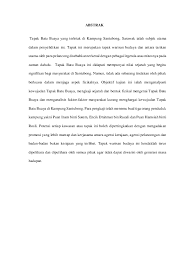 Kepentingan mengekalkan budaya warisan kaum. Doc Jurnal Tbb New Elzianie Jaafar Academia Edu