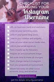 As an influencer, choose a username that is available on all social platforms. It S Easy To Change Your Instagram Username But Should You Louisem Instagram Username Ideas Aesthetic Names For Instagram Instagram Names